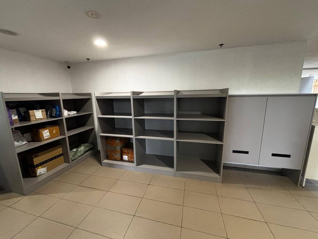 Commercial shelving and storage installation Singapore