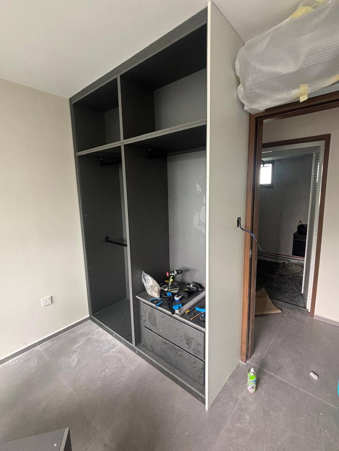 Kitchen renovation before install Singapore