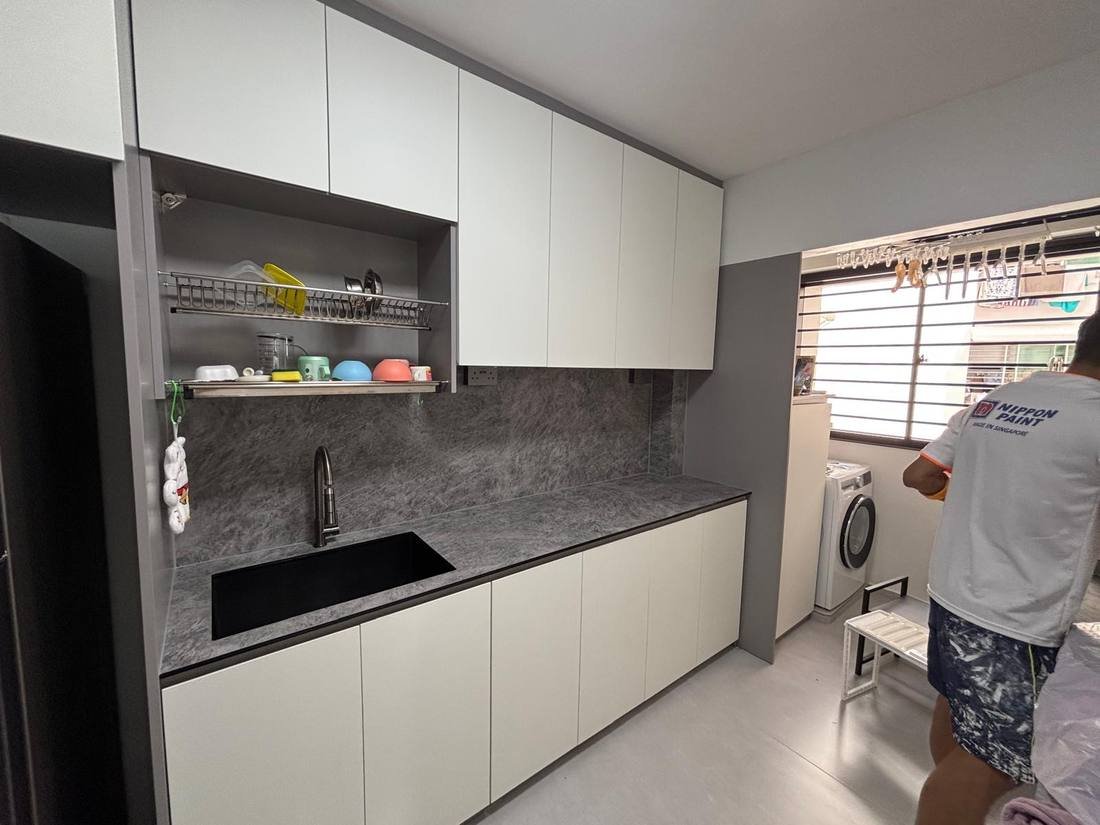 Aluminium Kitchen Cabinet Singapore, Design Profession project photo
